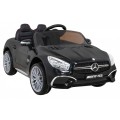 Mercedes Benz AMG SL65 S elektrická dětská černá dálková LED audio eko kůže EVA pomalý start
