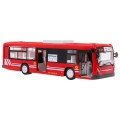 Dětský městský autobus 6+ dálkové ovládání červená 1:20 pohyblivé prvky + Zvuky Světla