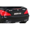 Mercedes Benz AMG SL65 S elektrická dětská černá dálková LED audio eko kůže EVA pomalý start