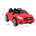 Mercedes Benz AMG SL65 S červená