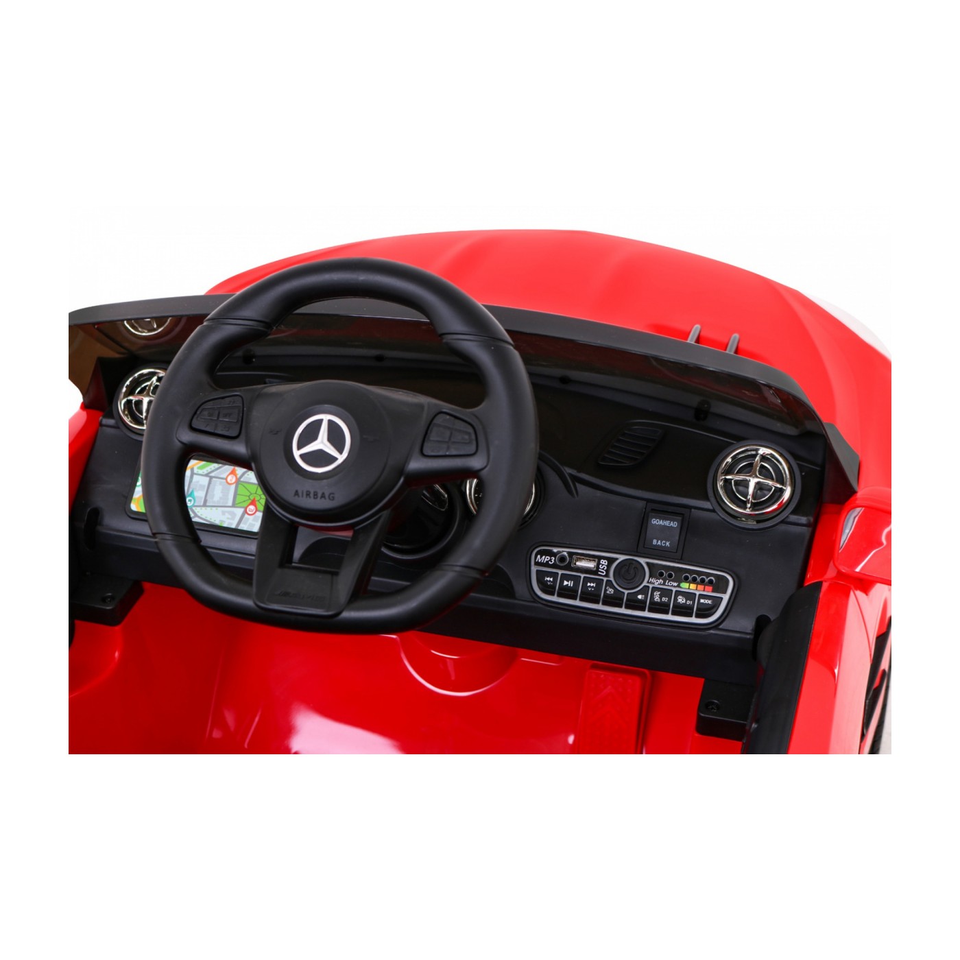 Mercedes Benz AMG SL65 S červená
