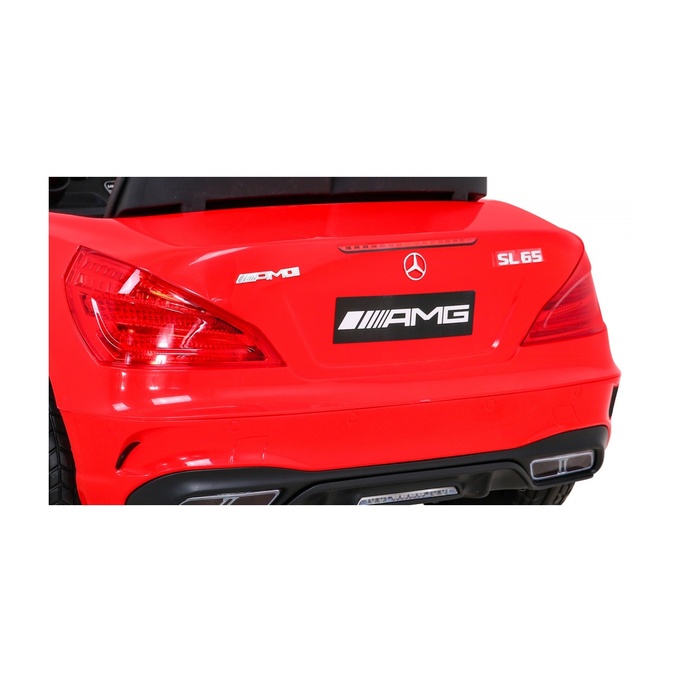 Mercedes Benz AMG SL65 S červená