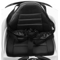 Mercedes Benz C63 AMG Kids bílá + dálkové ovládání + 5bodové pásy + EVA + kufr + MP3 LED