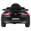 Mercedes Benz C63 AMG Kids černý + dálkové ovládání + 5bodové pásy + EVA + kufr + MP3 LED