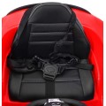 Mercedes Benz C63 AMG Dětské červené + dálkové ovládání + 5bodové pásy + EVA + kufr + MP3 LED