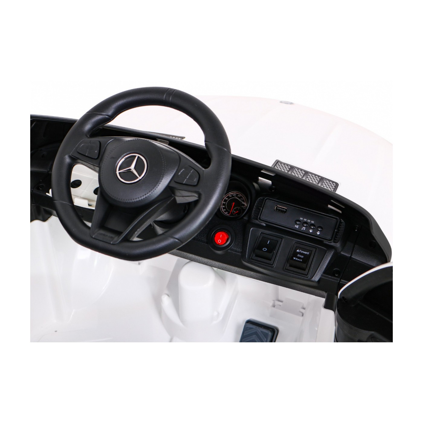 Vozidlo Mercedes Benz třídy GL bílé
