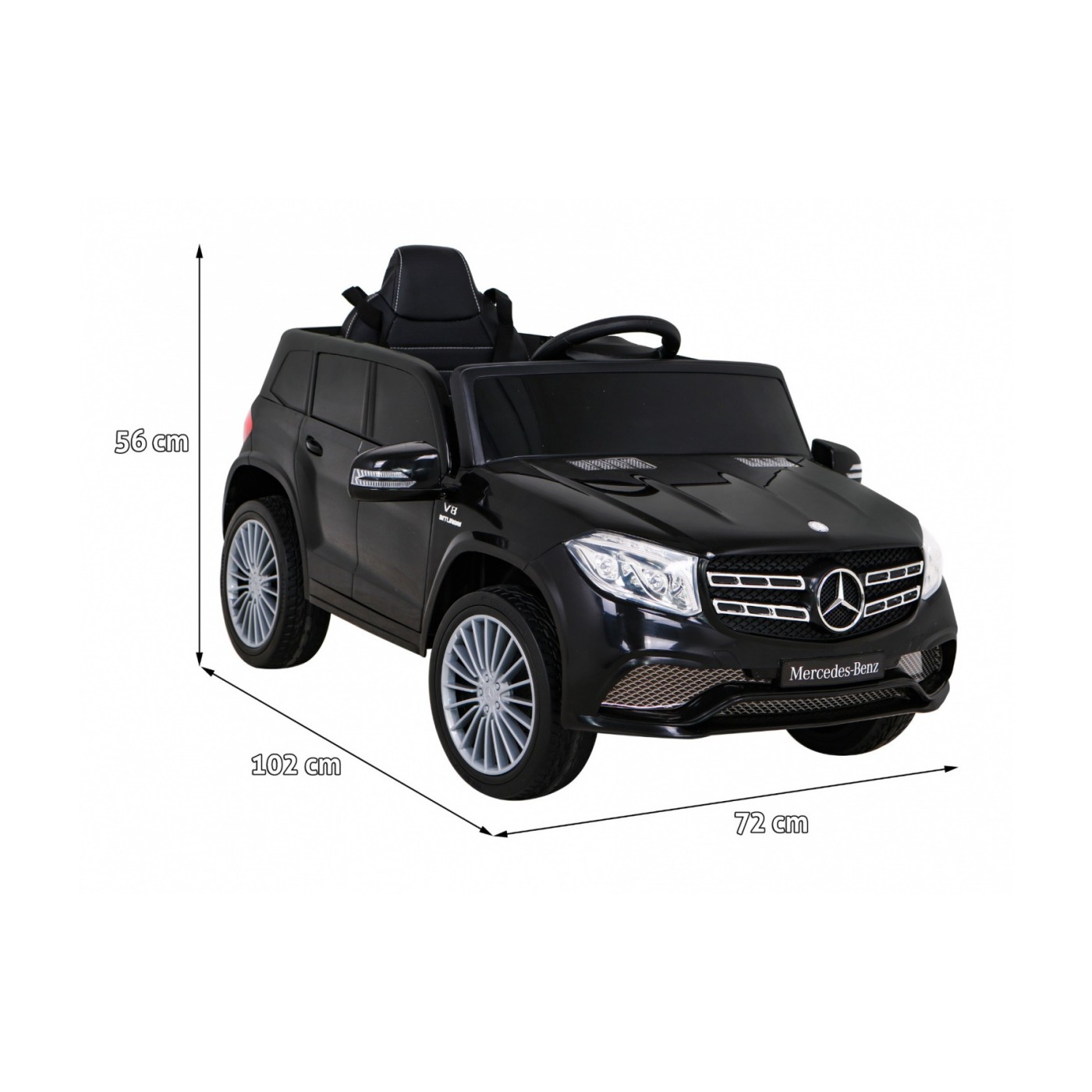 Mercedes Benz třídy GL černý