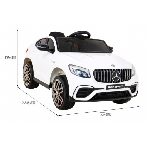 Mercedes Benz GLC63S Vozidlo Bílá