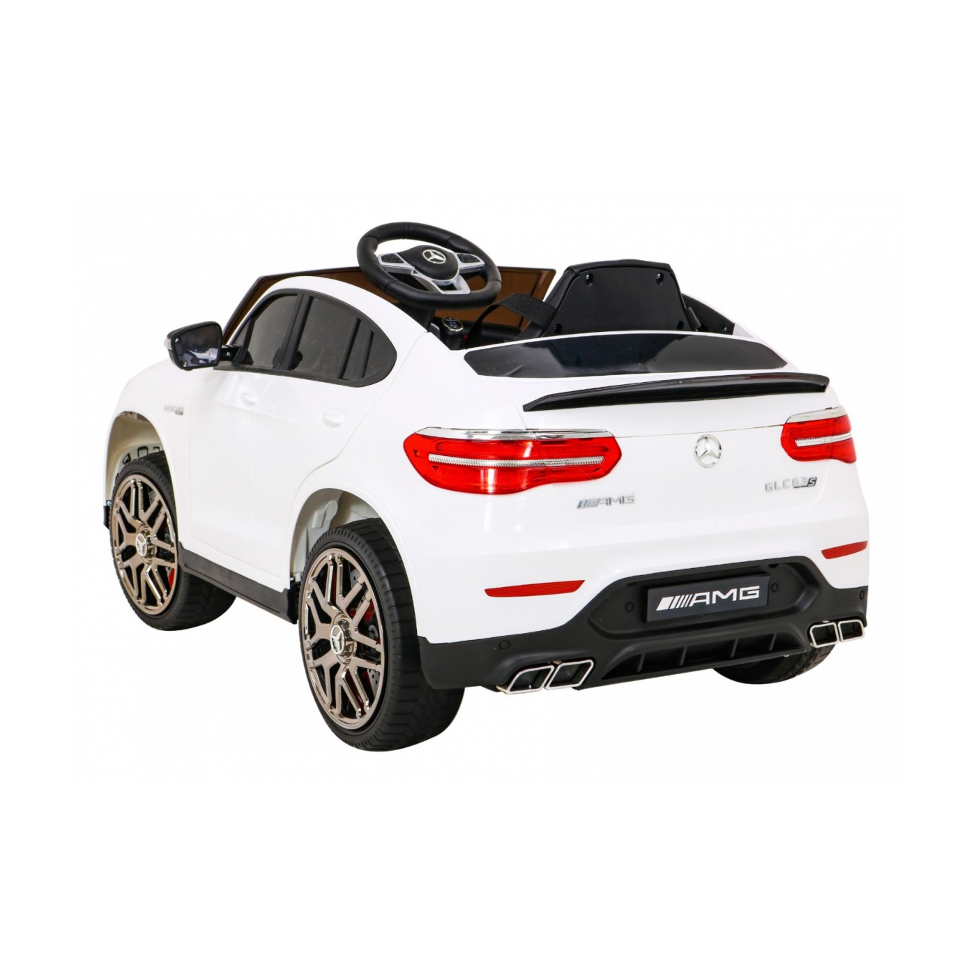 Mercedes Benz GLC63S Vozidlo Bílá