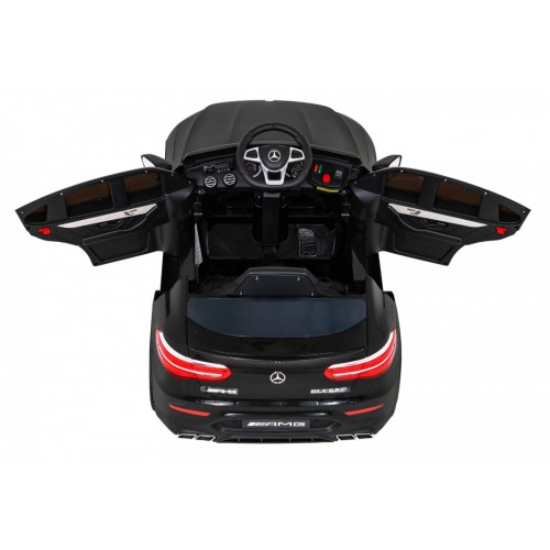 Mercedes Benz GLC63S Dětská černá + Dálkové ovládání + Naped 4x4 + MP3 LED + EVA + Pomalý start