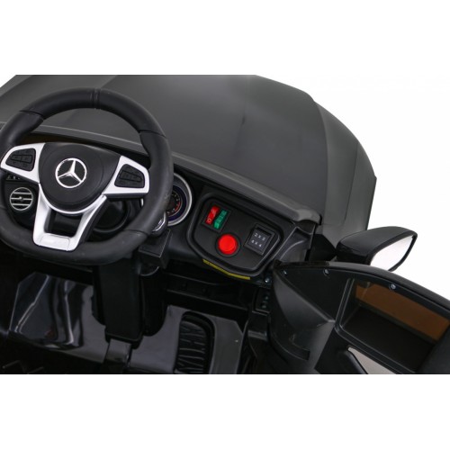 Mercedes Benz GLC63S Dětská černá + Dálkové ovládání + Naped 4x4 + MP3 LED + EVA + Pomalý start