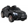 Mercedes Benz GLC63S Dětská černá + Dálkové ovládání + Naped 4x4 + MP3 LED + EVA + Pomalý start