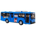 Interaktivní školní autobus pro děti 3+ modrý + otevírání dveří + Zvuky Světla