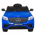 Mercedes Benz GLC63S Dětské modré Dálkové Ovládání 4x4 MP3 LED EVA Pomalý Start