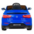 Mercedes Benz GLC63S Dětské modré Dálkové Ovládání 4x4 MP3 LED EVA Pomalý Start