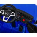 Mercedes Benz GLC63S Dětské modré Dálkové Ovládání 4x4 MP3 LED EVA Pomalý Start