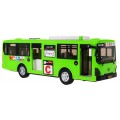 Interaktivní školní autobus pro děti 3+ zelený + otevírání dveří + Zvuky Světla