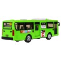 Interaktivní školní autobus pro děti 3+ zelený + otevírání dveří + Zvuky Světla
