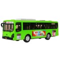 Interaktivní školní autobus pro děti 3+ zelený + otevírání dveří + Zvuky Světla