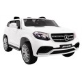 Dětská autobaterie Mercedes AMG GLS63 bílá + lakovaná + 4x4 + přívod vzduchu