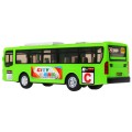 Interaktivní školní autobus pro děti 3+ zelený + otevírání dveří + Zvuky Světla