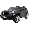 Mercedes AMG GLS63 Dětská baterie do auta černá + lakovaná + 4x4 + přívod vzduchu