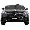 Mercedes AMG GLS63 Dětská baterie do auta černá + lakovaná + 4x4 + přívod vzduchu