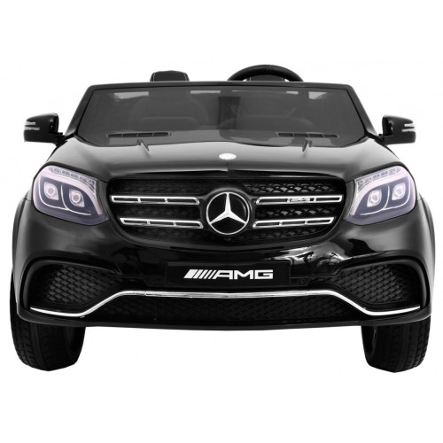 Mercedes AMG GLS63 Dětská baterie do auta černá + lakovaná + 4x4 + přívod vzduchu