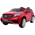 Mercedes AMG GLS63 Dětská baterie auto červená + lakovaná + 4x4 + přívod vzduchu