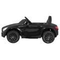 Mercedes Benz GT dětská baterie černá + dálkové ovládání + pomalý start + MP3 LED