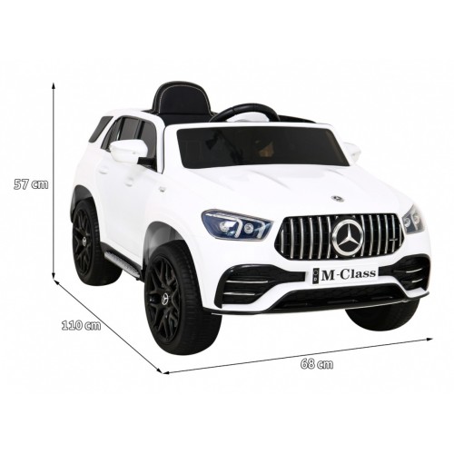 Vozidlo Mercedes BENZ třídy M bílé
