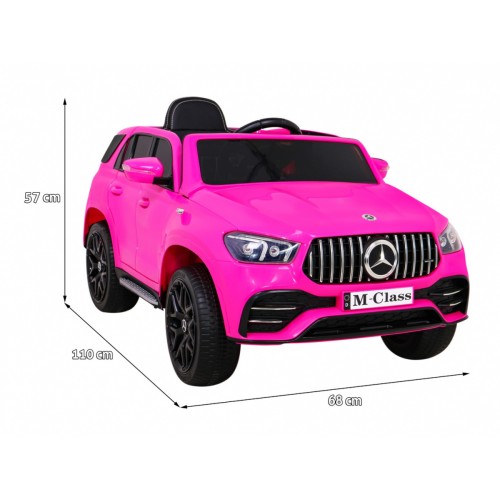 Růžový Mercedes BENZ třídy M