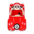 Mercedes Benz Retro 540A Dětská červená + Rodičovský režim + Dálkové ovládání + Audio panel + LED