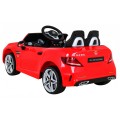 Mercedes Benz SLC300 Dětská baterie Auto Červená MP3 Zvukové světla Dálkové ovládání Pomalý start