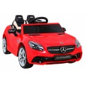 Mercedes Benz SLC300 Dětská baterie Auto Červená MP3 Zvukové světla Dálkové ovládání Pomalý start