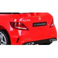 Mercedes Benz SLC300 Dětská baterie Auto Červená MP3 Zvukové světla Dálkové ovládání Pomalý start