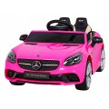 Mercedes Benz SLC300 Dětská baterie Auto Růžový zvuk Světla MP3 Dálkové ovládání Pomalý start