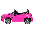 Mercedes Benz SLC300 Dětská baterie Auto Růžový zvuk Světla MP3 Dálkové ovládání Pomalý start