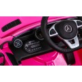 Mercedes Benz SLC300 Dětská baterie Auto Růžový zvuk Světla MP3 Dálkové ovládání Pomalý start