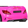 Mercedes Benz SLC300 Dětská baterie Auto Růžový zvuk Světla MP3 Dálkové ovládání Pomalý start