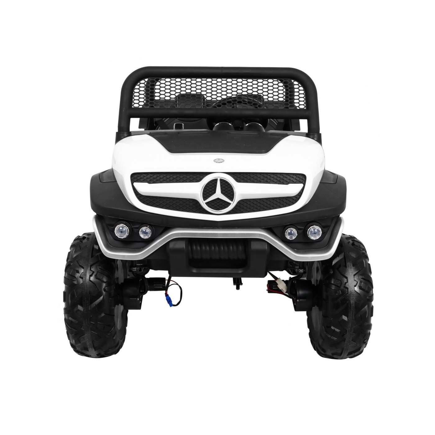 Mercedes BENZ UNIMOG Vozidlo Bílá