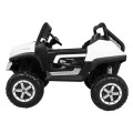 Mercedes BENZ UNIMOG Vozidlo Bílá