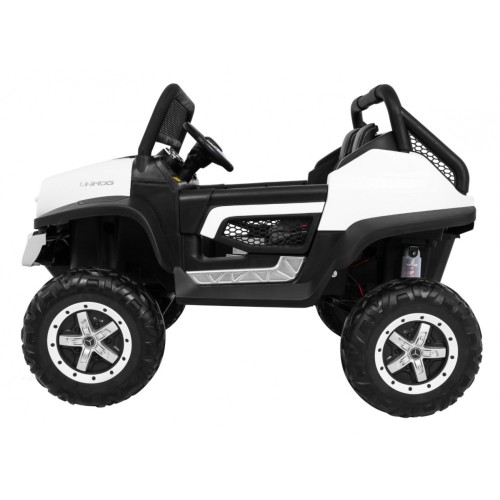 Mercedes BENZ UNIMOG Vozidlo Bílá