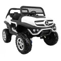 Mercedes BENZ UNIMOG Vozidlo Bílá