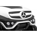 Mercedes BENZ UNIMOG Vozidlo Bílá