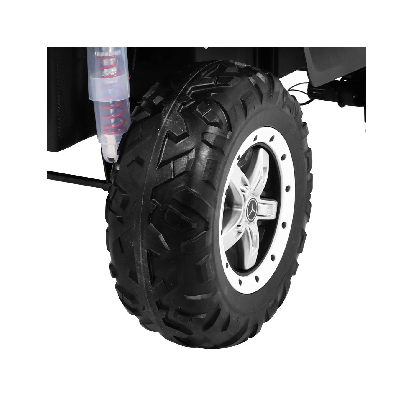 Mercedes BENZ UNIMOG Vozidlo Bílá