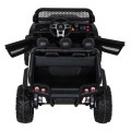 Mercedes Benz Unimog Děti Bílá Pohon 4x4 Dálkový Kufr Pomalý Start MP3 LED