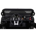 Mercedes Benz Unimog Děti Bílá Pohon 4x4 Dálkový Kufr Pomalý Start MP3 LED