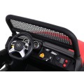 Mercedes Benz Unimog Kids červená 4x4 Drive Remote Trunk Slow Start MP3 LED