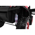 Mercedes Benz Unimog Kids červená 4x4 Drive Remote Trunk Slow Start MP3 LED